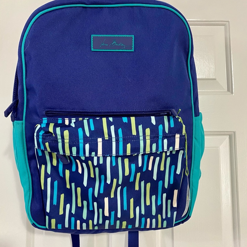 Vera Bradley Large Color Block Backpack